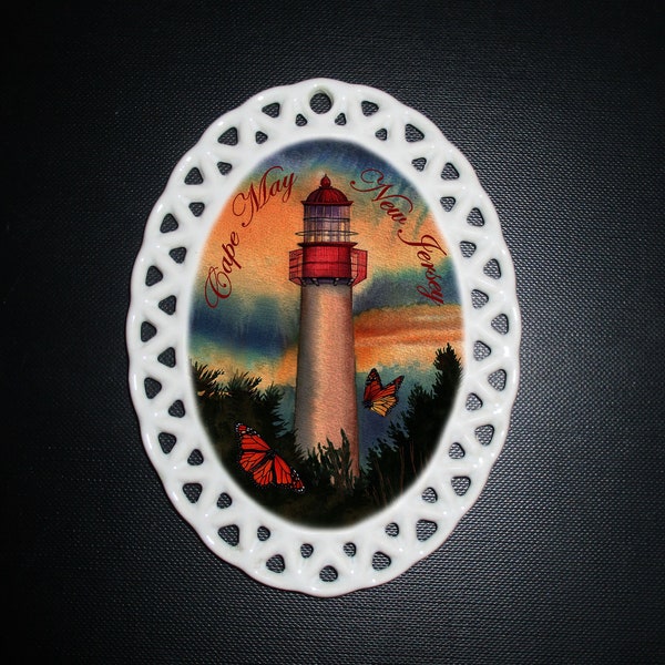 Cape May "Lighthouse" Christmas Ornament