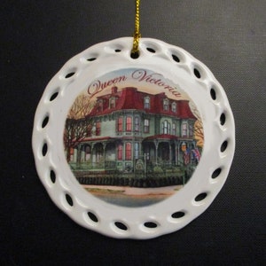 Cape May &quot;Queen Victoria&quot; Christmas Ornament