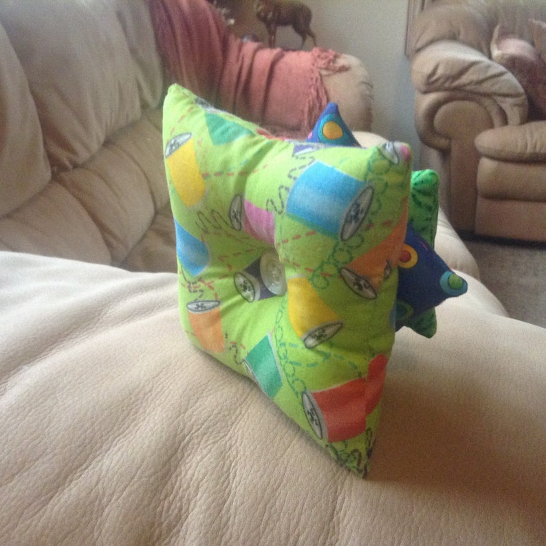 Homemade pin cushion is a quilter's or sewer's gift | Etsy