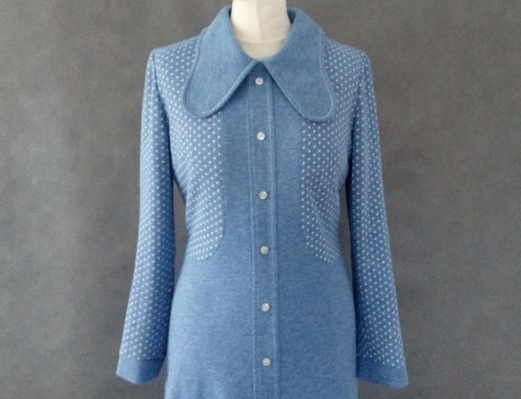 VINTAGE DRESS - big collar