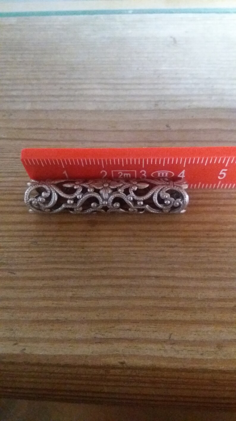 Dreadperle Dreadschmuck Langlochperle Metall Größen verstellbar 6.5mm Bild 4