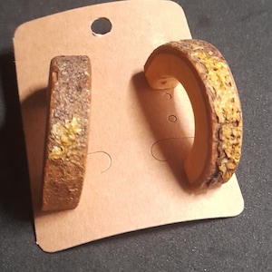 Appendiabiti per orecchie unico Half Tree Disc Rowanberry