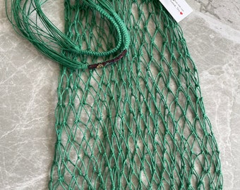 Shopping bag/shopping net/light green