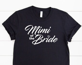 Camiseta Mimi de la Novia: Camiseta Familiar del Partido Nupcial