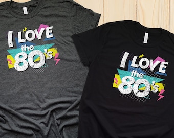 I Love the 80s Shirt: Vintage Style Tee