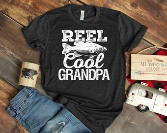 Camiseta/Camiseta sin mangas/Niños/Sudadera con capucha/Camiseta de pesca familiar a juego/Camiseta de abuelo pescador