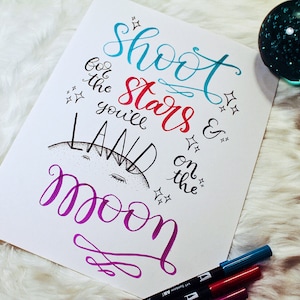 Shoot for the stars and you&#39;ll land on the moon