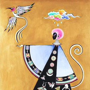 Signed Giclee Print ~ Day Dreaming in my Nightgown