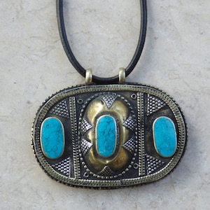 Bohemian Pendant // Afghan Pendant // Tribal Pendant // Nomad Pendant // Festival Jewelry // Bohemian Jewelry // Boho // Tribal Fusion