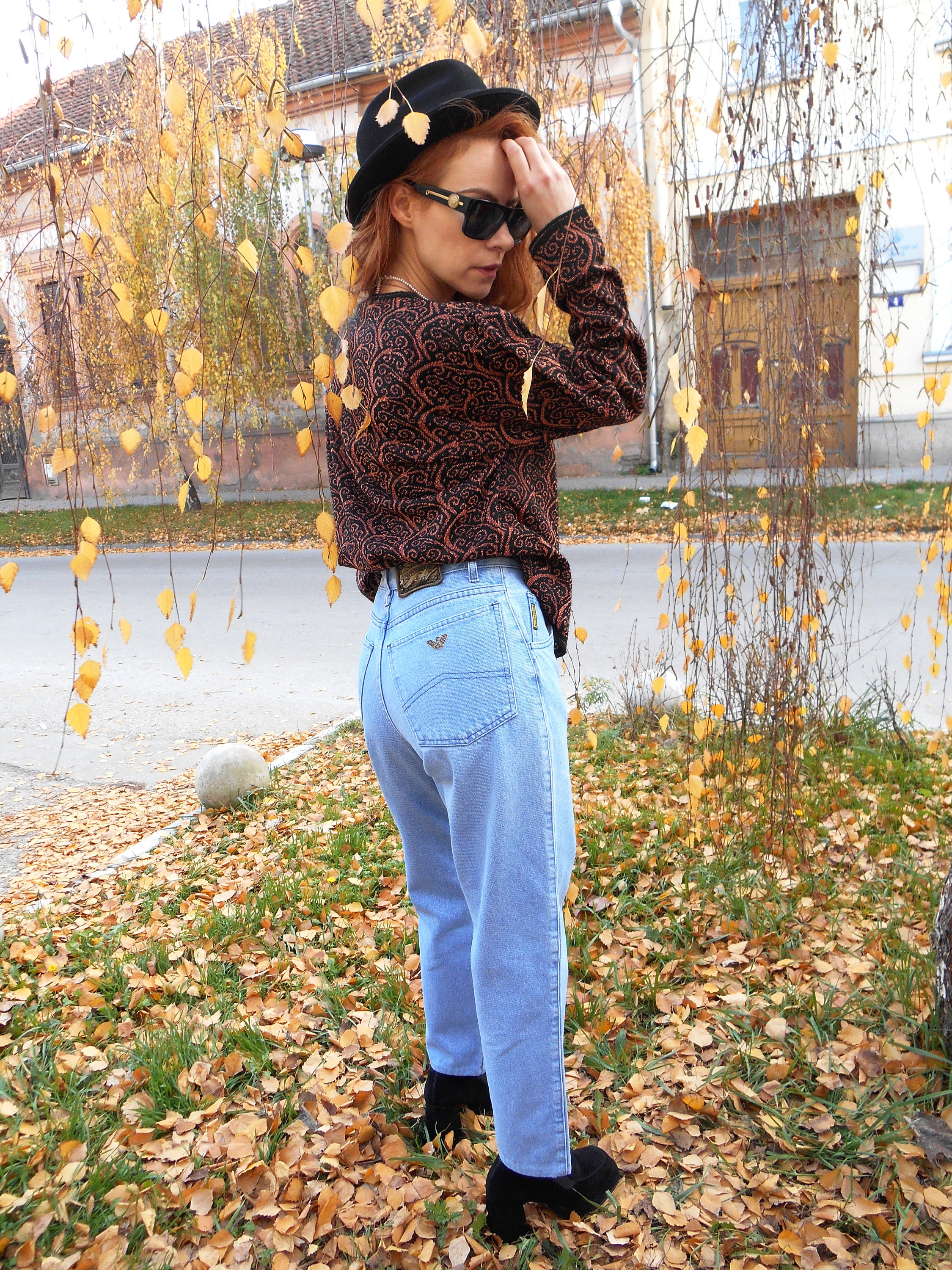 Vintage Giorgio Armani 80s Jeans, Light Wash Western Jeans - Etsy