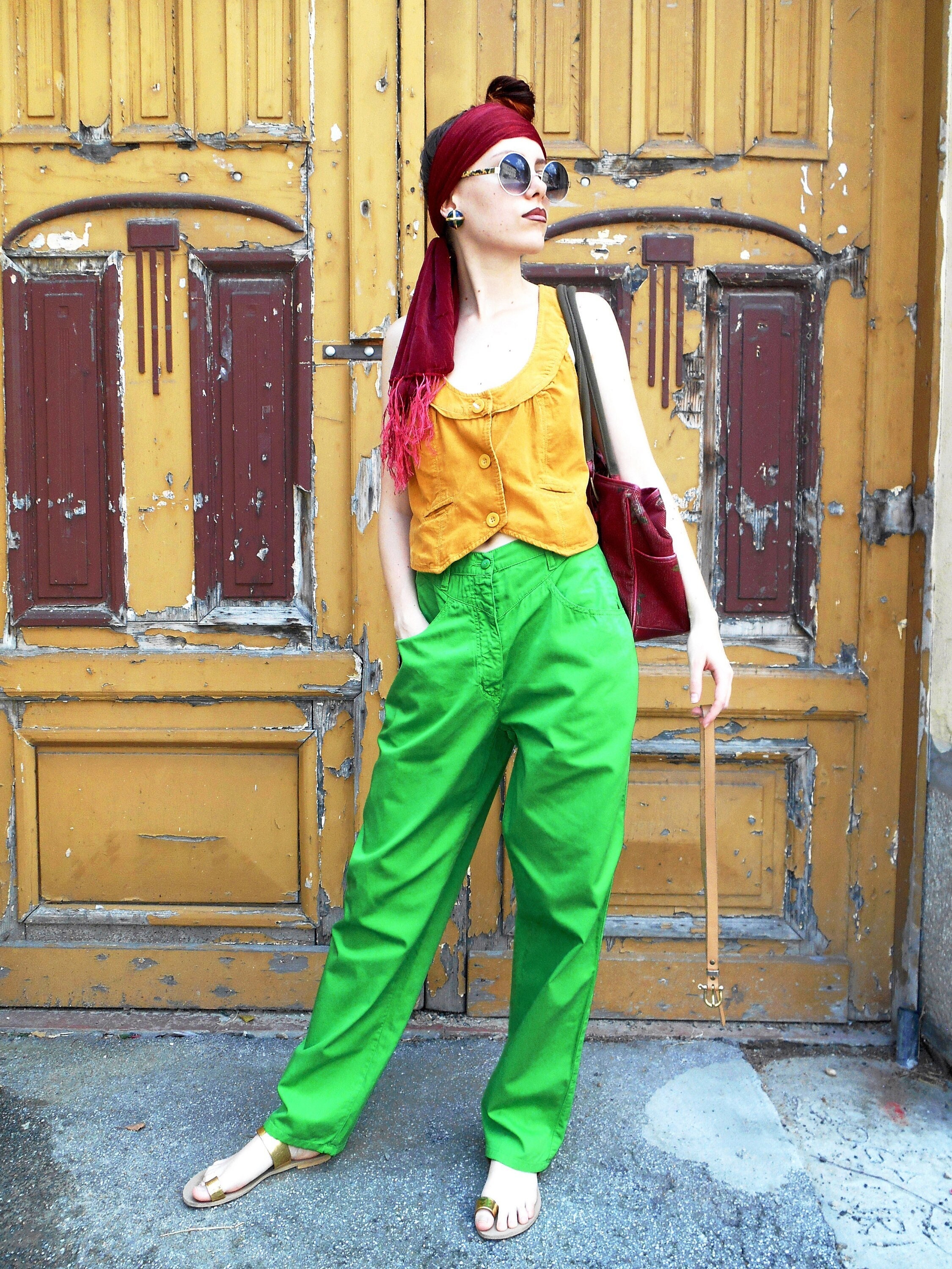 Pantaloni larghi hotsell bambina benetton