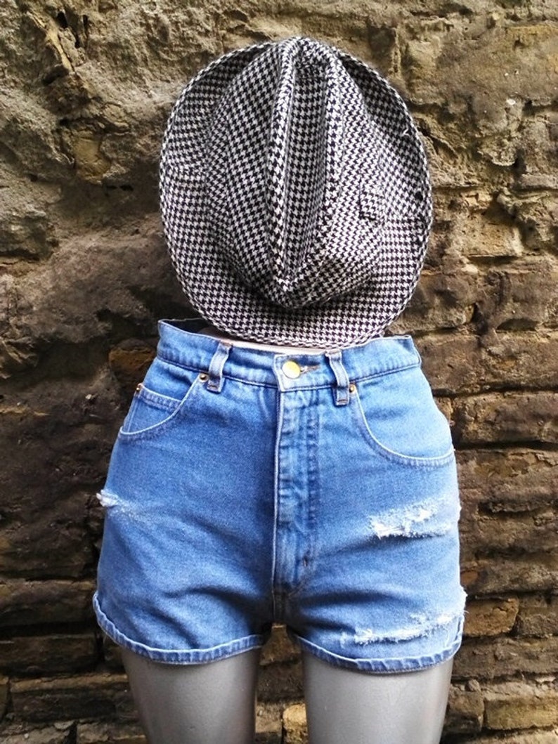 vintage high rise festival shorts