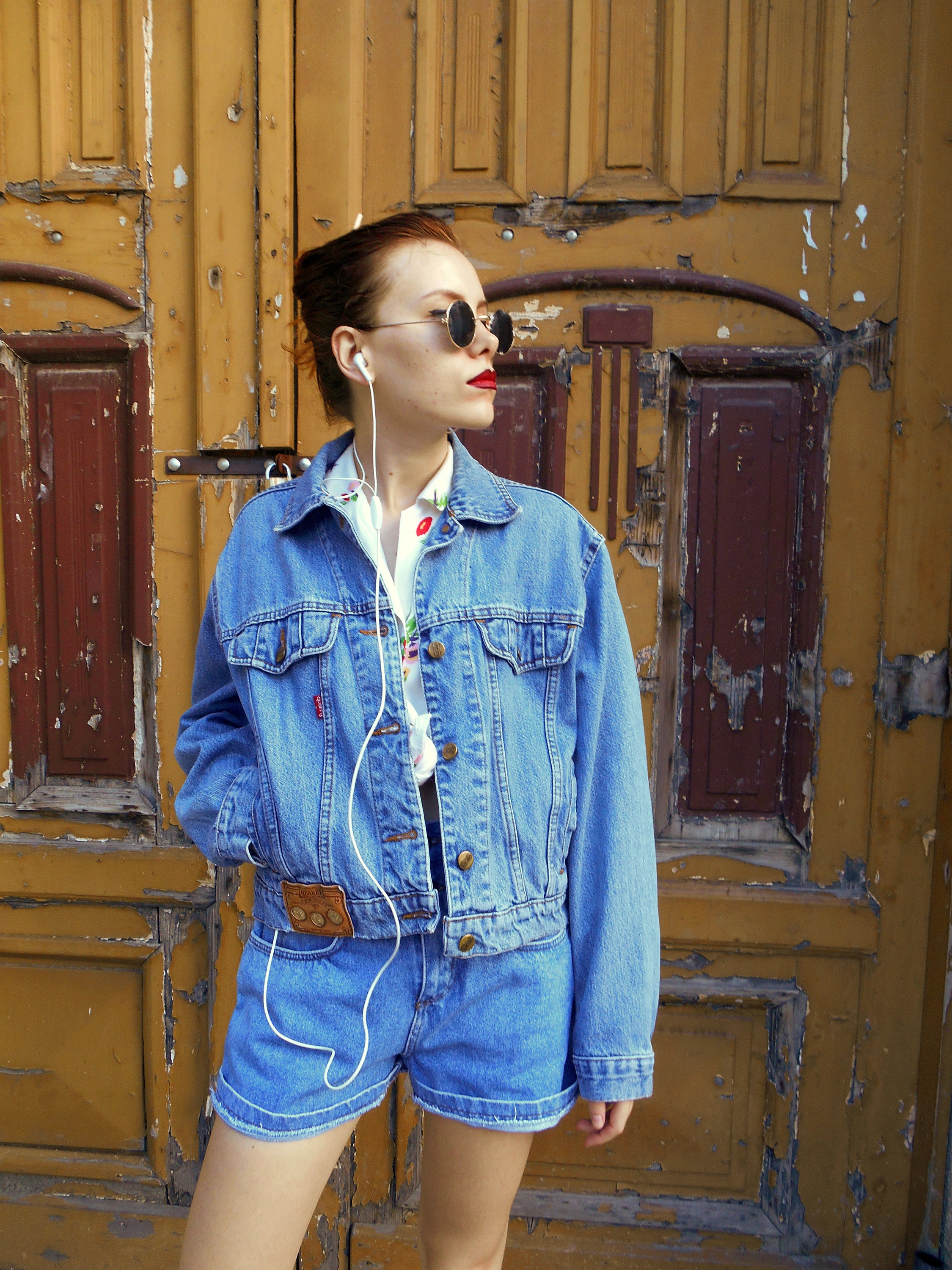 Vintage 80s Light Blue Jean Jacket, Quarry Denim Jacket - Etsy