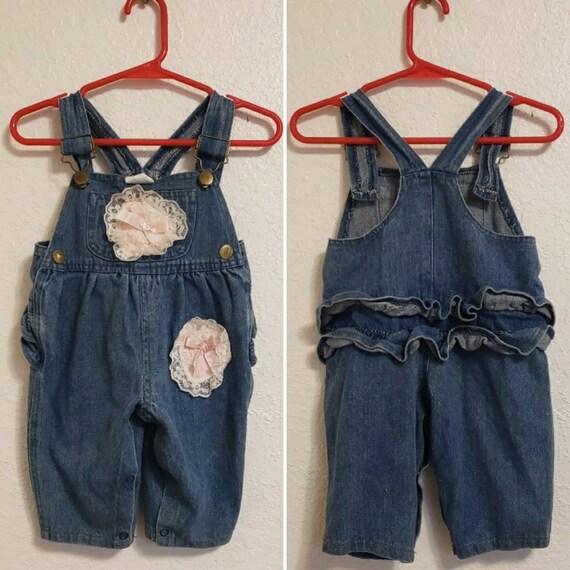 vintage baby overalls