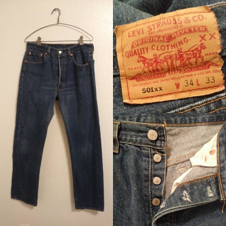 levi's 501 original riveted