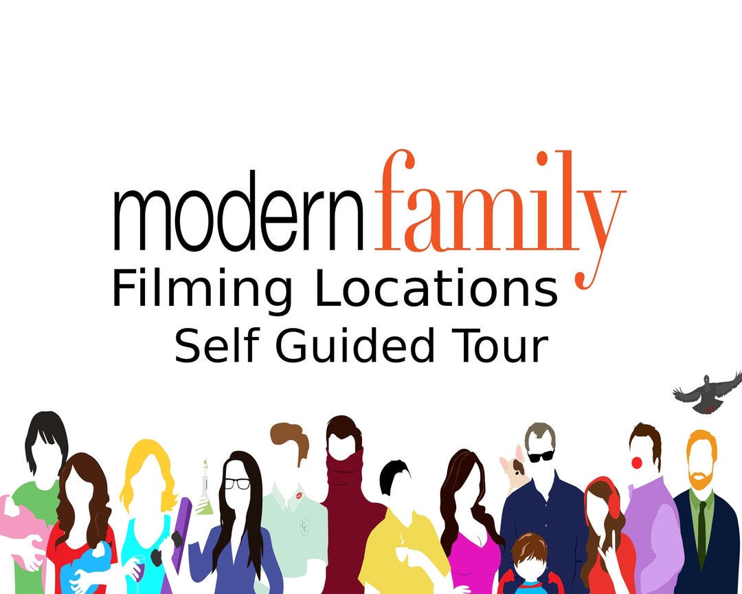 Modern Family Self Guided Tour an Epic Guide to the Filming Etsy