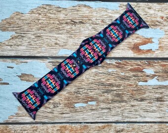 Sunset Aztec Watchband