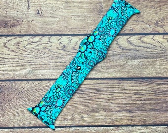 Squash Blossom Watchband