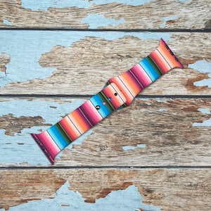 Neon Serape Watchband