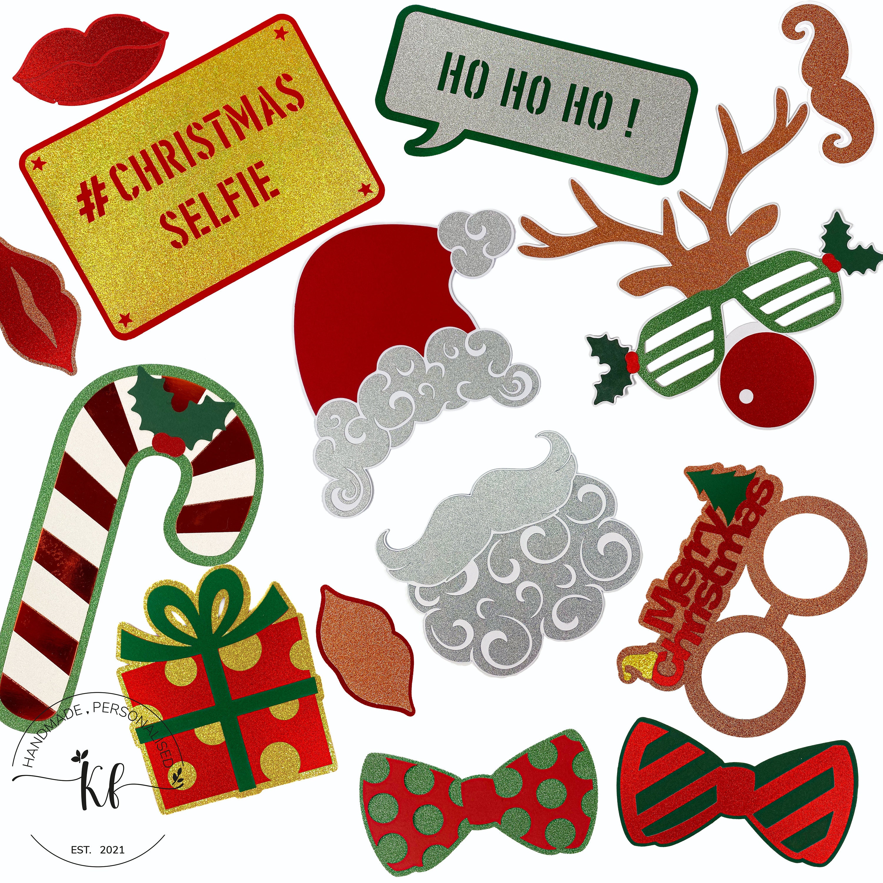 Instant Download Christmas Party Photo Booth Props 15 Piece Set ...