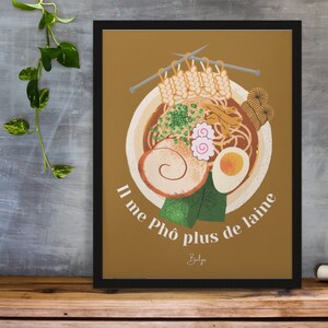 Poster - Il me Phô plus de laine
