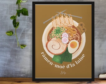 Poster - Ramen-moé d'la laine