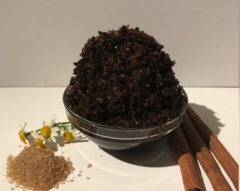 Coffee Body Scrub with Coconut Oil