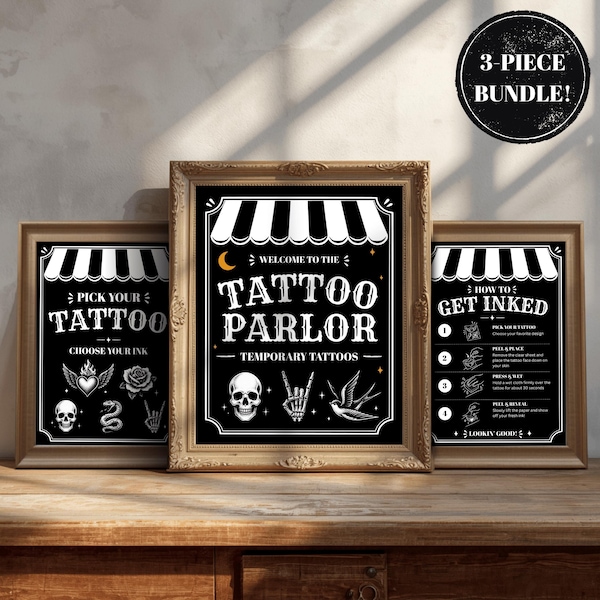 Tattoo Station Halloween - Etsy