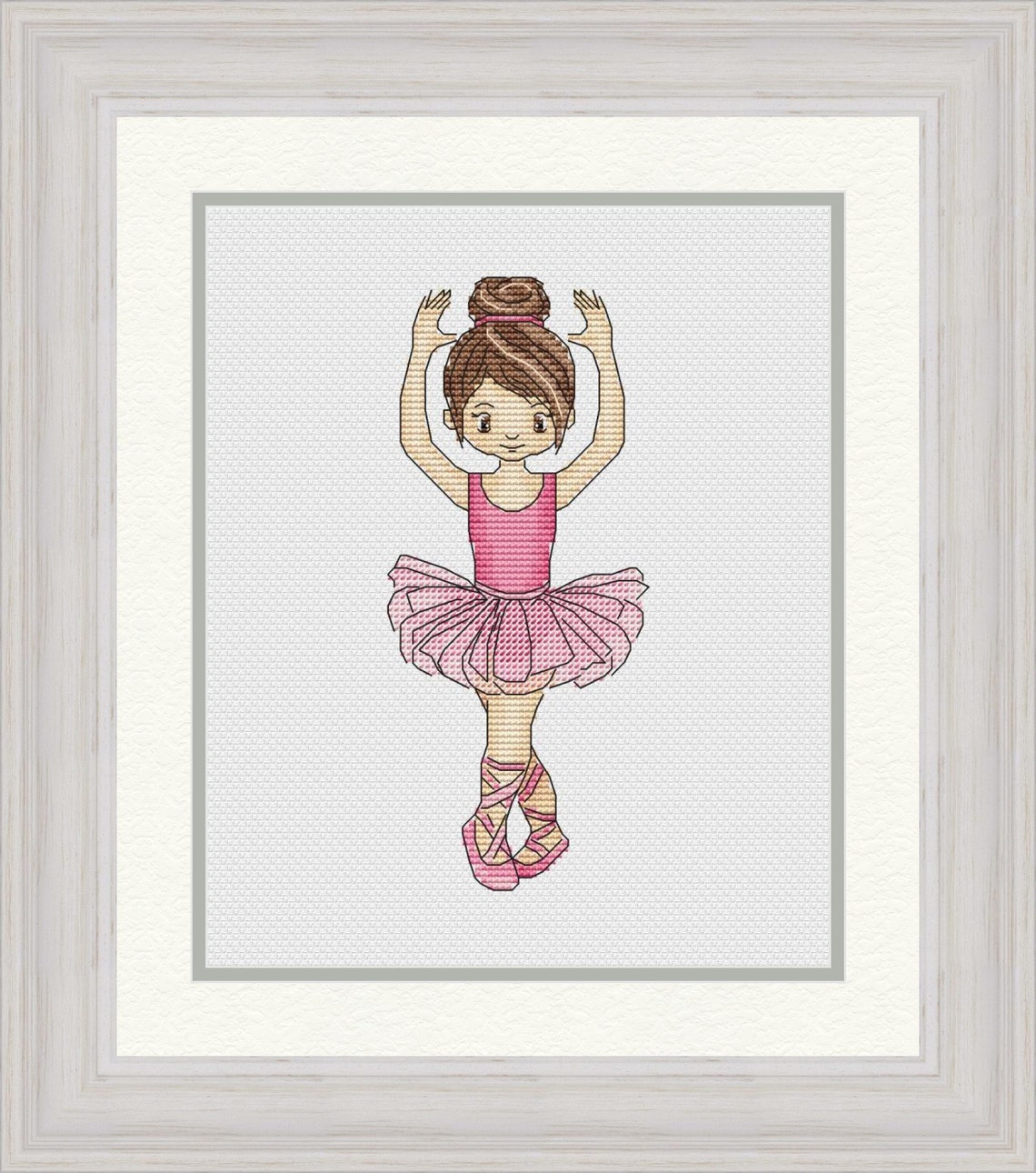 Ballerina Cross Stitch Pattern Ballet Cross Stitch Dance Cross | Etsy