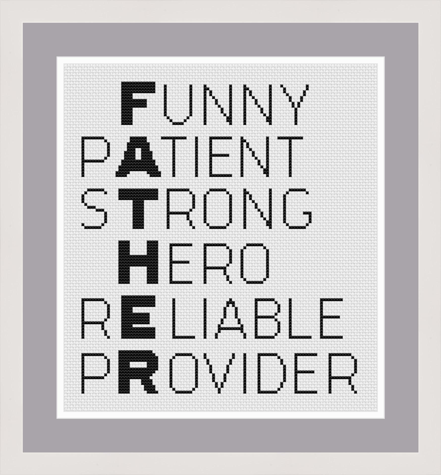 Father's Day Cross Stitch Pattern PDF Father Cross Stitch | Etsy