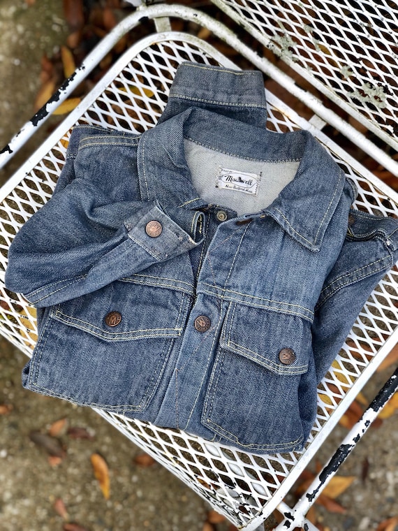 SML | ORIGINAL 1950's Madewell Denim Jacket Vintag