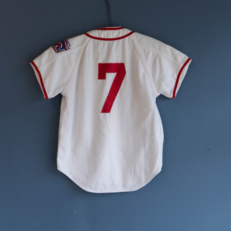 1960s Wilsons Baseball Uniform Jersey Homestead Dodgers Etsy