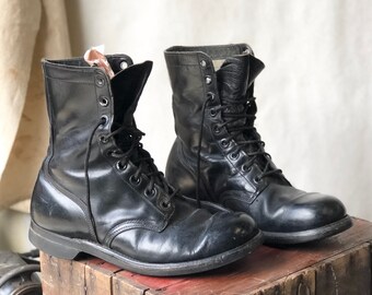 1960s combat boots | Etsy