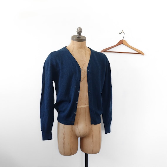 McGregor Dark Blue Cardigan Sweater