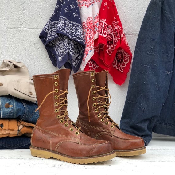 red wing moc toe laces