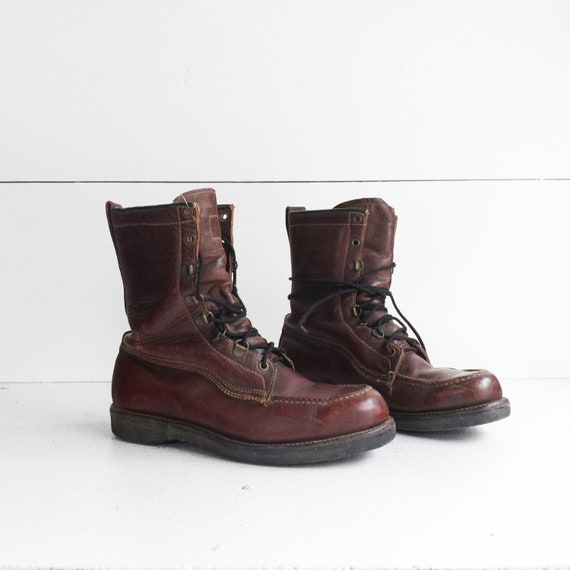 moccasin work boots