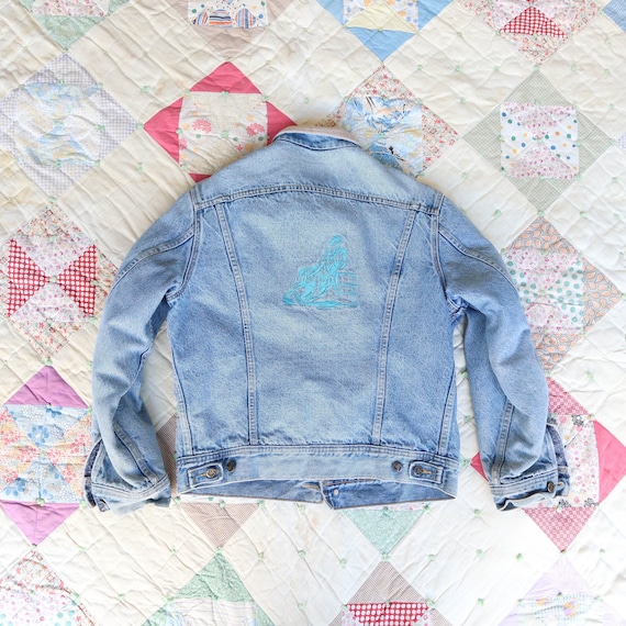 1970’s LEE Storm Riders Embroidered Rodeo Denim Ja