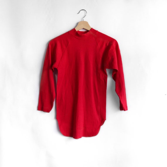 1960’s Hanes Sport Red Knit Shirt