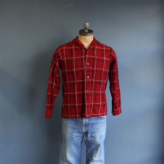 1950s Marlboro Sportswear 100% Virgin Wool Button