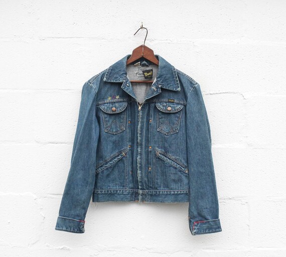 denim jacket wrangler