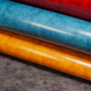 Vegetable tanned leather panels Russo Leather Tamponato collection