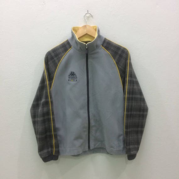 Kappa Pullover Gesticktes Schönes Voller Design Jahrgang Reißverschluss Hiphop Stil Streetwear Logo Jacke kXw8n0PO