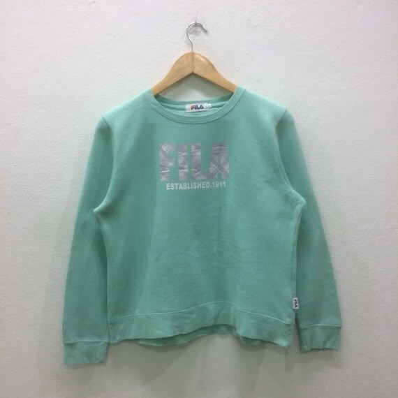 vintage fila sweatshirt womens