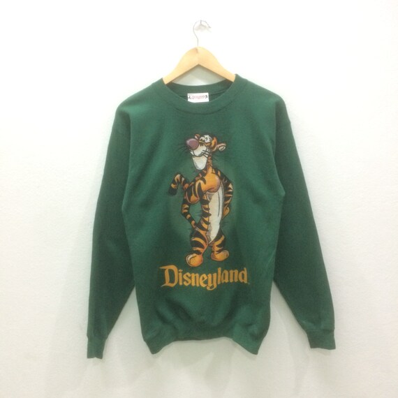 Vintage Disneyland Sweatshirts Big Logo Crewneck Pullover Small Size