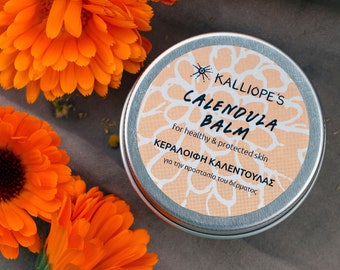 Balsamo curativo alla calendula biologica / Olio d'oliva, cera d'api, senza oli essenziali