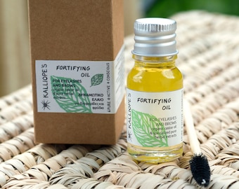 Eyelash & Brow Growth Serum Zero Waste | Fortifying Organic Castor Oil and Herbal Extracts