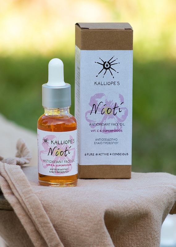 Vitamin C Antioxidant Face Oil | Organic Superfood Serum