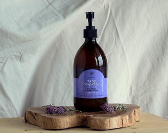 Natural Shampoo & Body Wash | Baby Gentle Shower Gel Cleanser | Lavender, Calendula, Chamomile | Sulfate-Free Family Wash | Glass Bottle