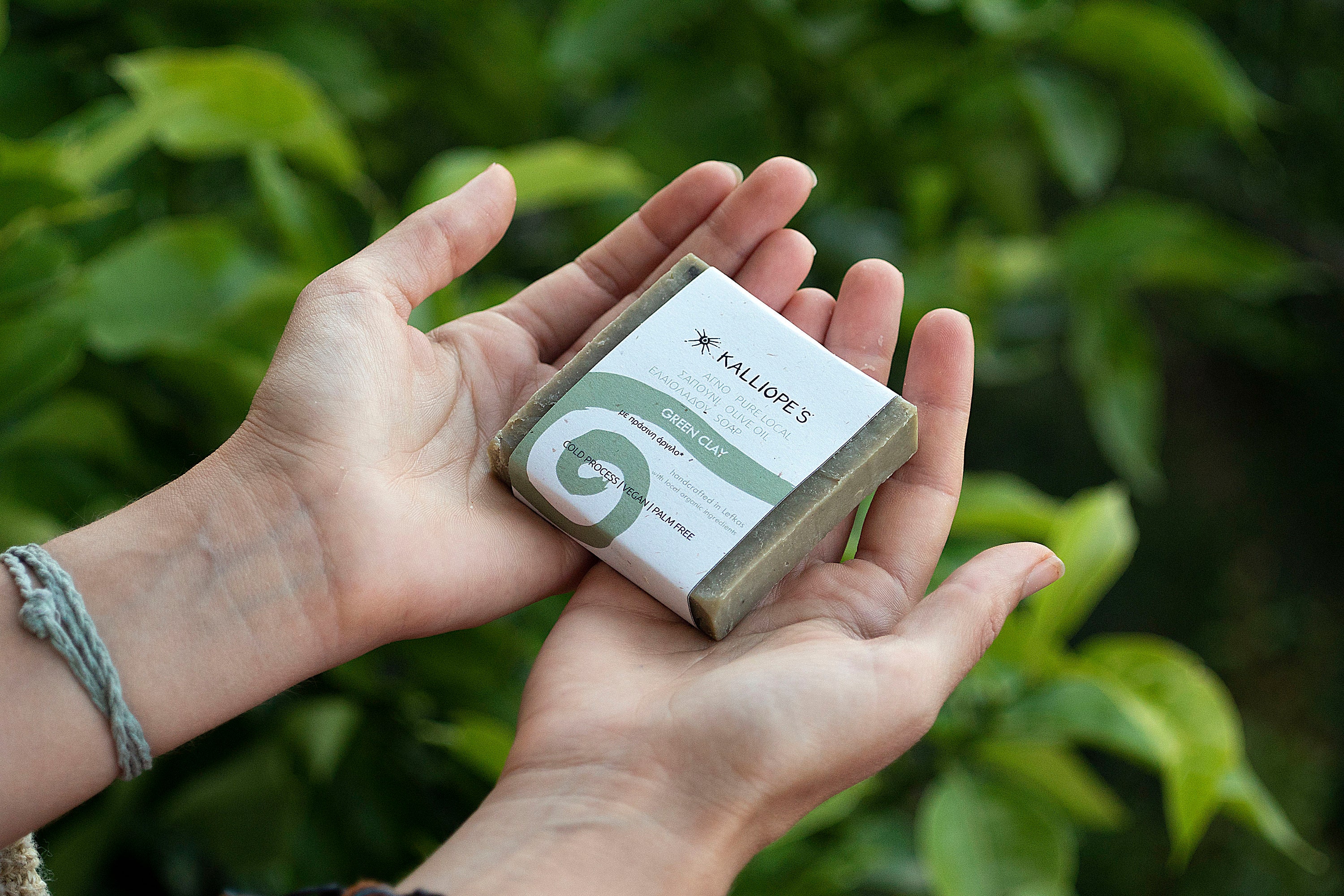 OLIVE YOU! Bio Olivenseife Fest - Handgemacht, Für Sensible Haut, 90 G, Zero Waste