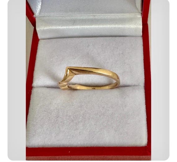 14K Solid Gold Brilliant Cut Simulated Diamond 38… - image 4